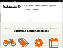 Tablet Screenshot of columbiahd.com